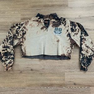 Harley Davidson Pullover Cropped